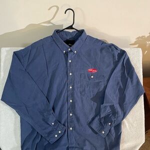 Blue Men's Delphi Work Shirt